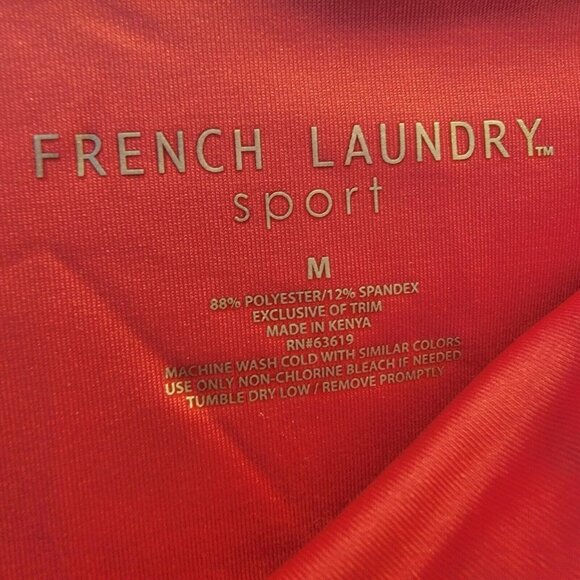 ⭐Women Sport Legging High Waist Sz M Shaping Soft & Comfy PINK 2 POCKETS Gym New - Picture 6 of 6